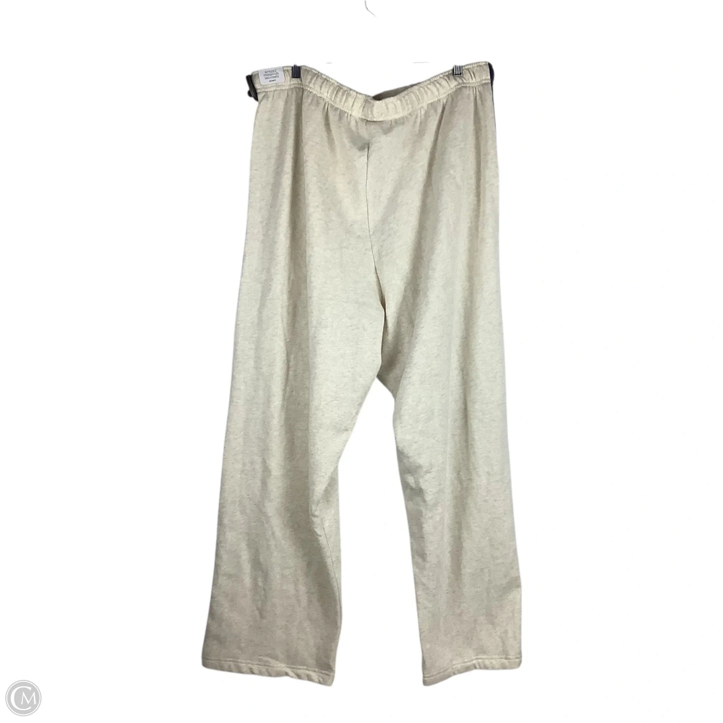 Athletic Pants By Pink In Cream, Size: Xxl