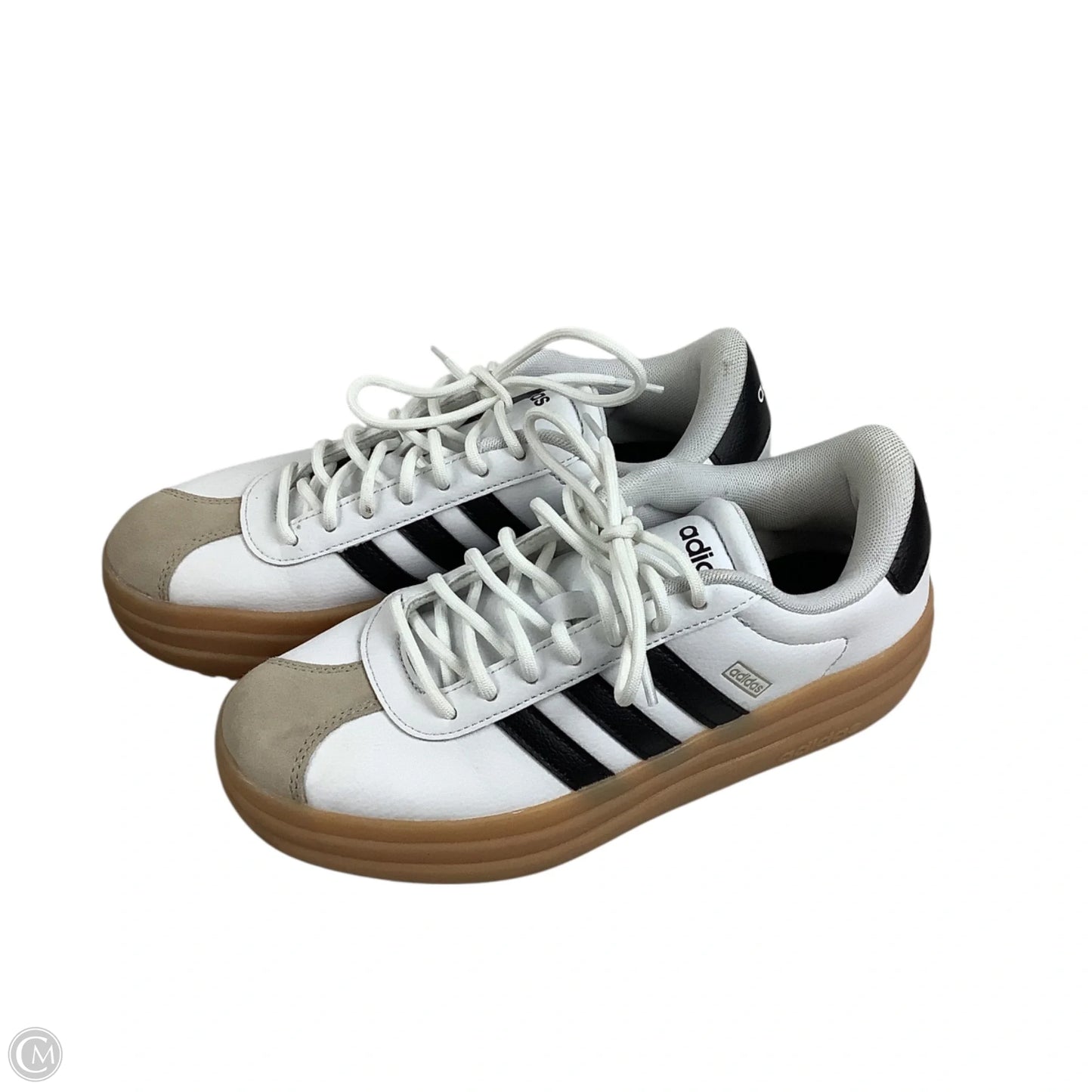 Shoes Athletic By Adidas In Black & White, Size: 6