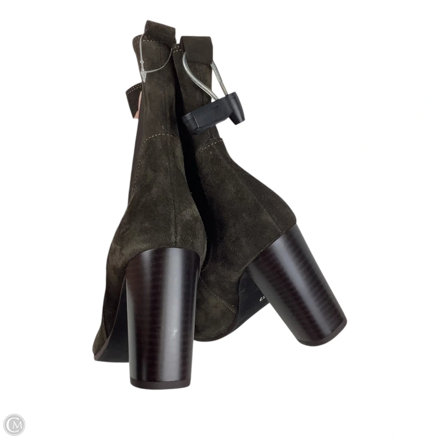 Boots Ankle Heels By Cmc In Brown, Size: 8 (39)