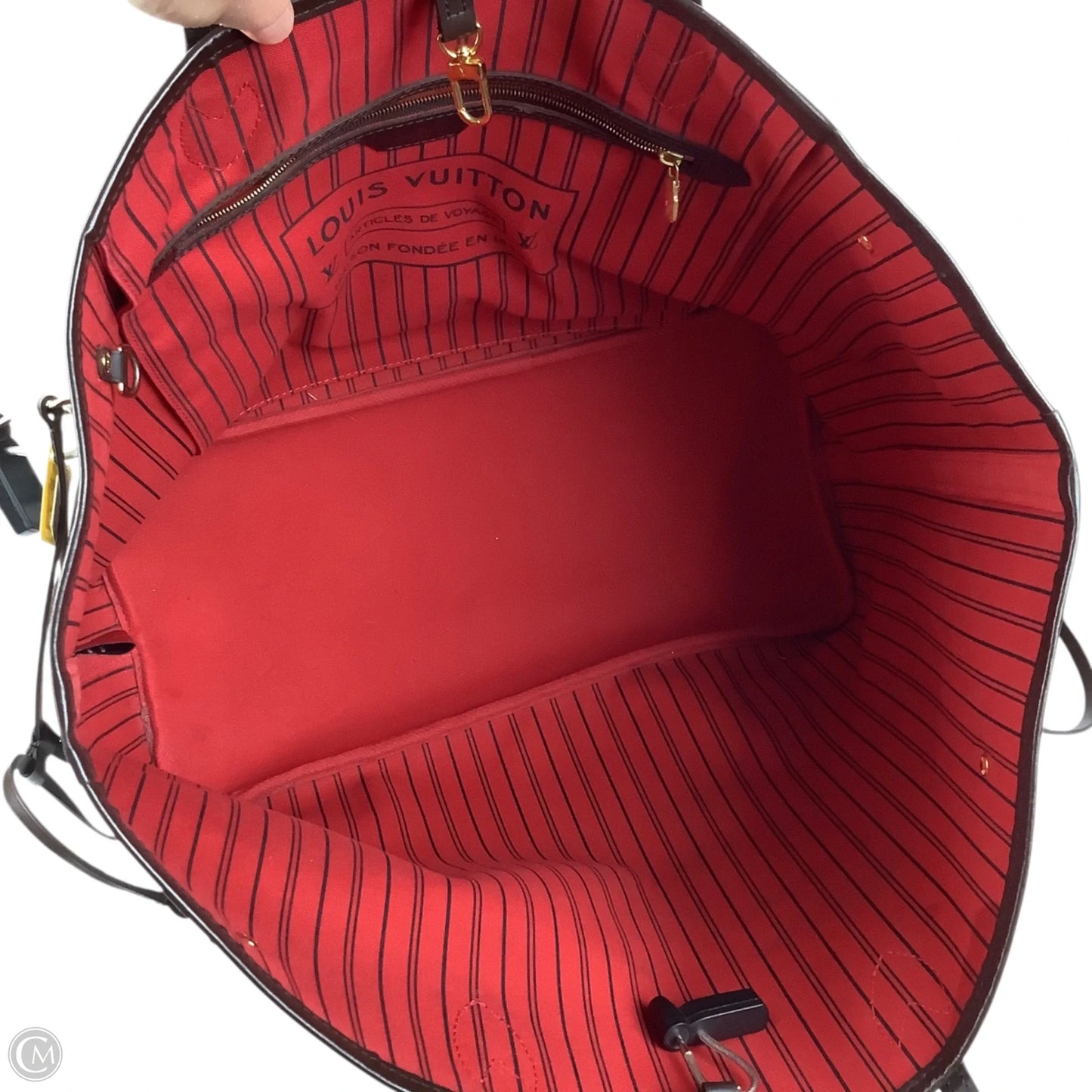 Tote Luxury Designer By Louis Vuitton, Size: Large (AS IS)