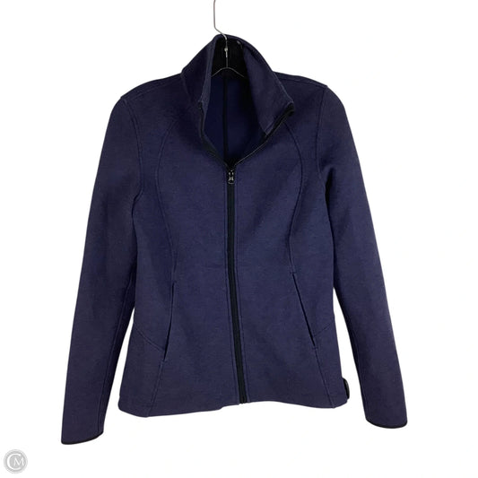 Athletic Jacket By Lululemon In Navy, Size: 6