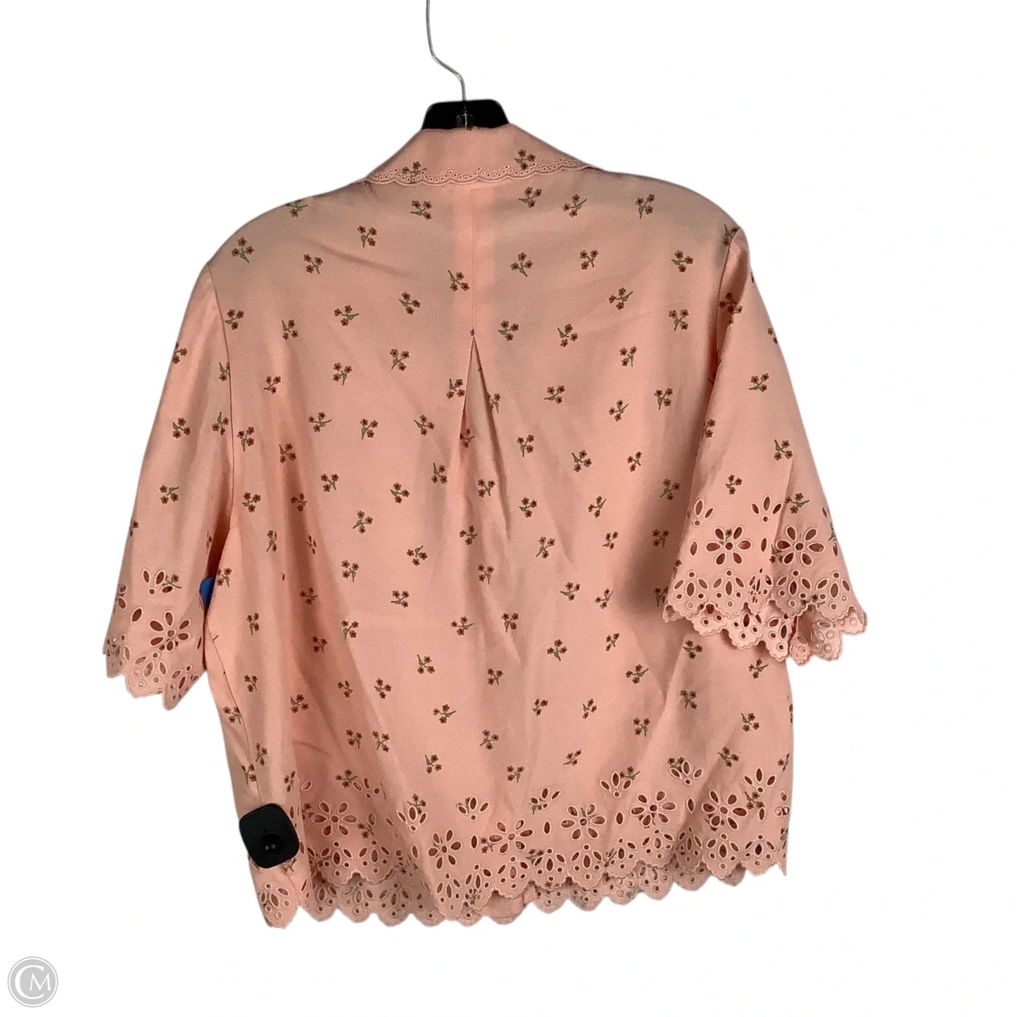 Top Short Sleeve Designer By Coach In Pink, Size: 2