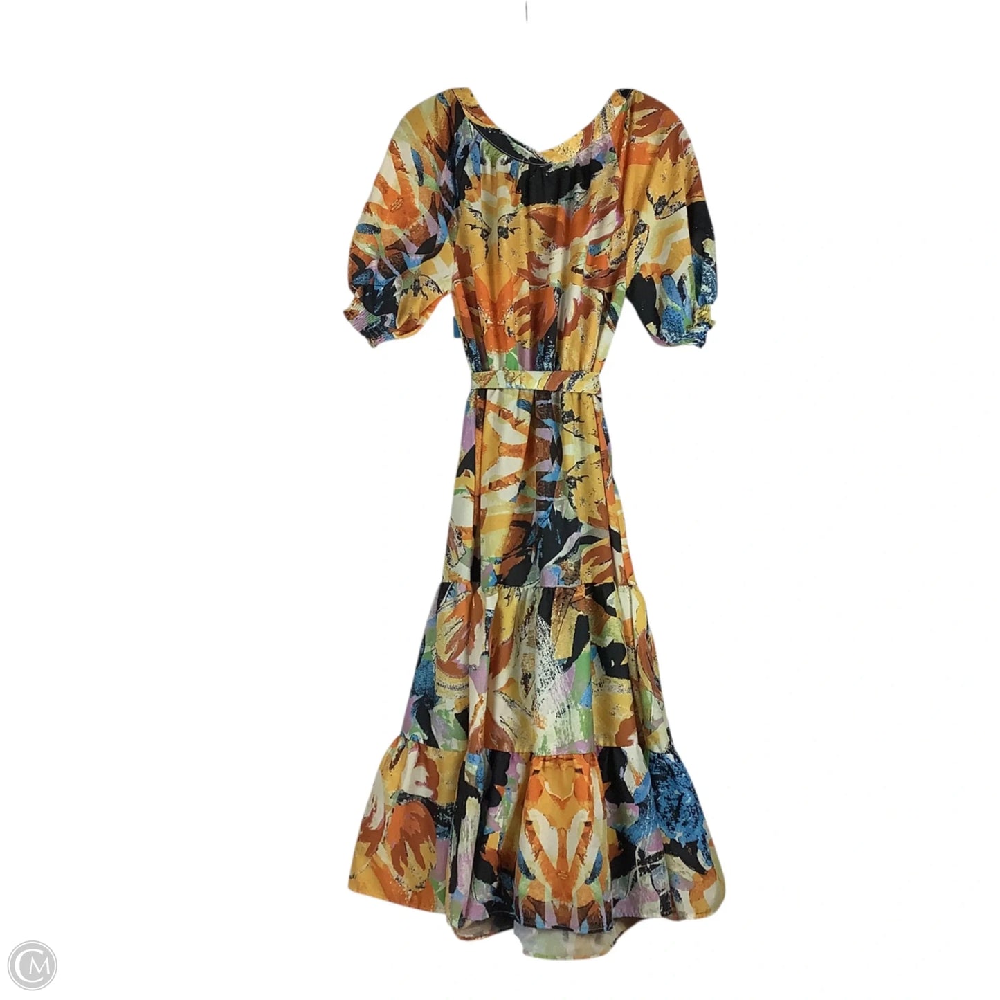 Dress Casual Maxi By Fabrik In Multi-colored, Size: M