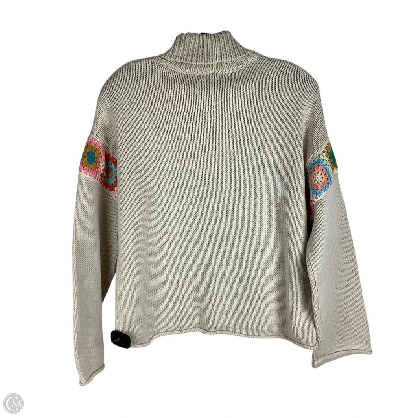 Sweater By Cmc In Cream, Size: M