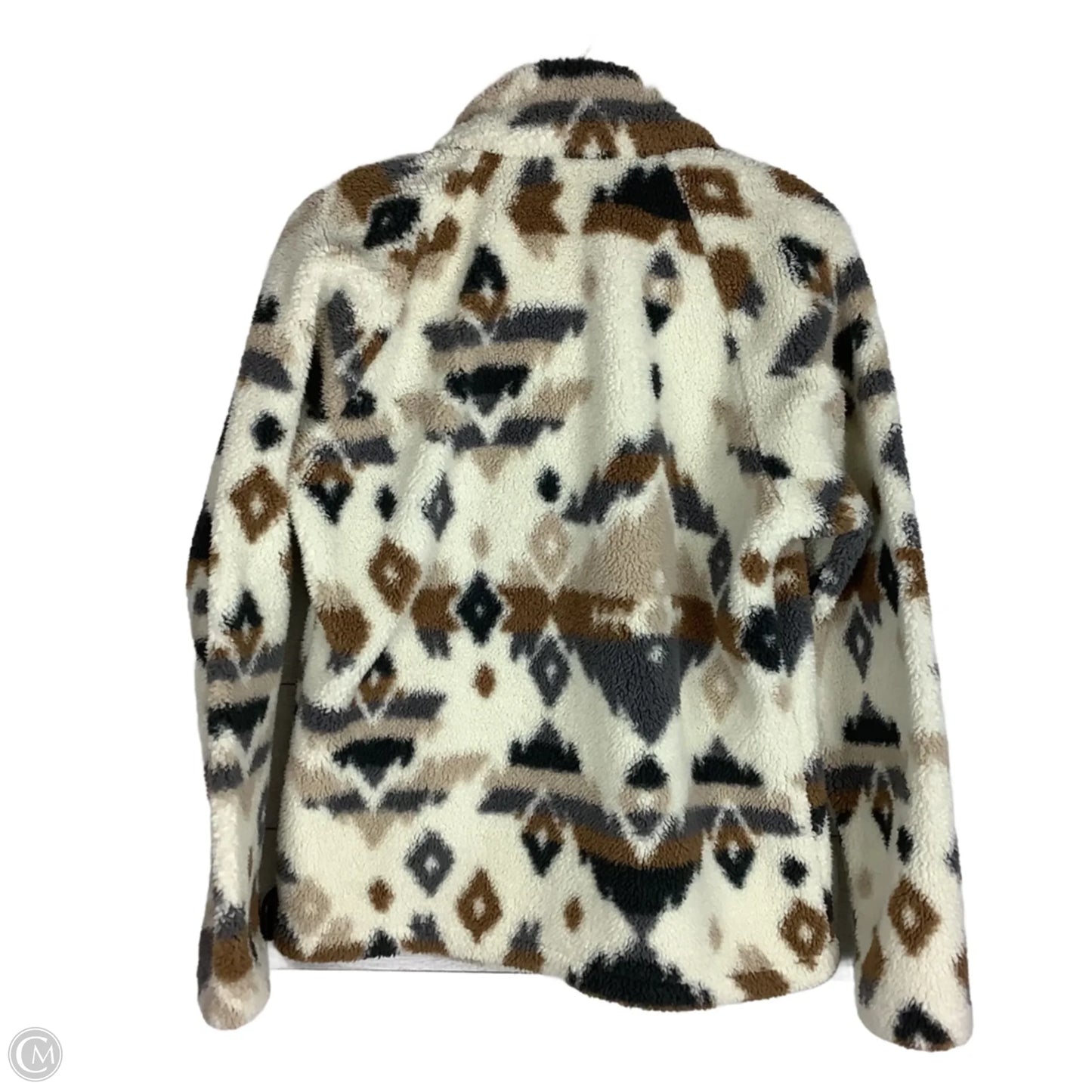 Jacket Fleece By Columbia In Cream, Size: M