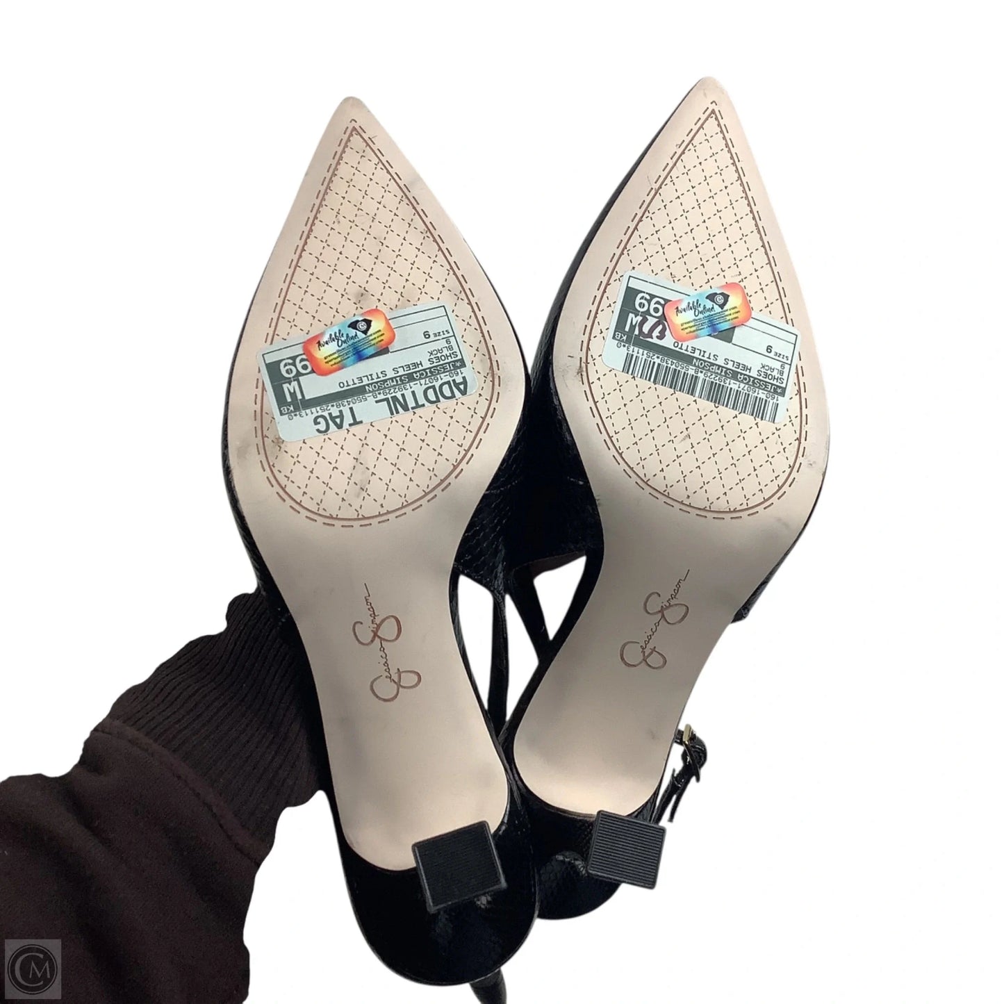 Shoes Heels Stiletto By Jessica Simpson In Black, Size: 9