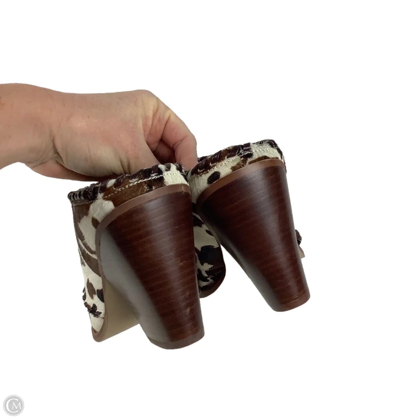 Boots Ankle Heels By Dolce Vita In Brown, Size: 10