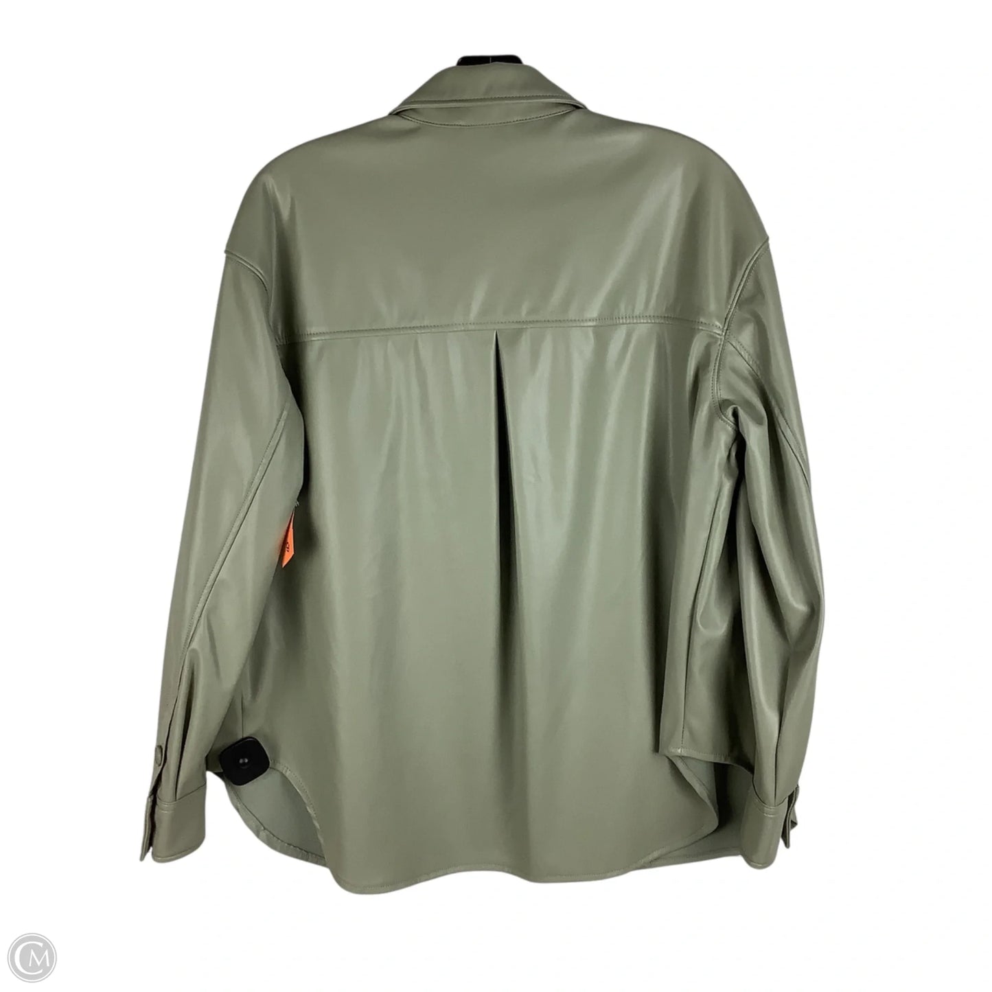 Jacket Shirt By American Eagle In Green, Size: Xs