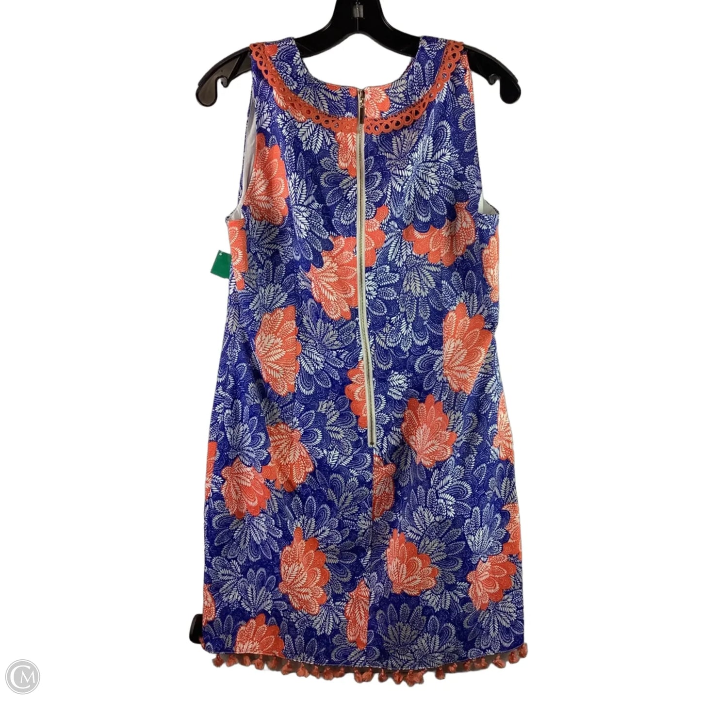 Dress Party Midi By Jade In Blue & Orange, Size: L