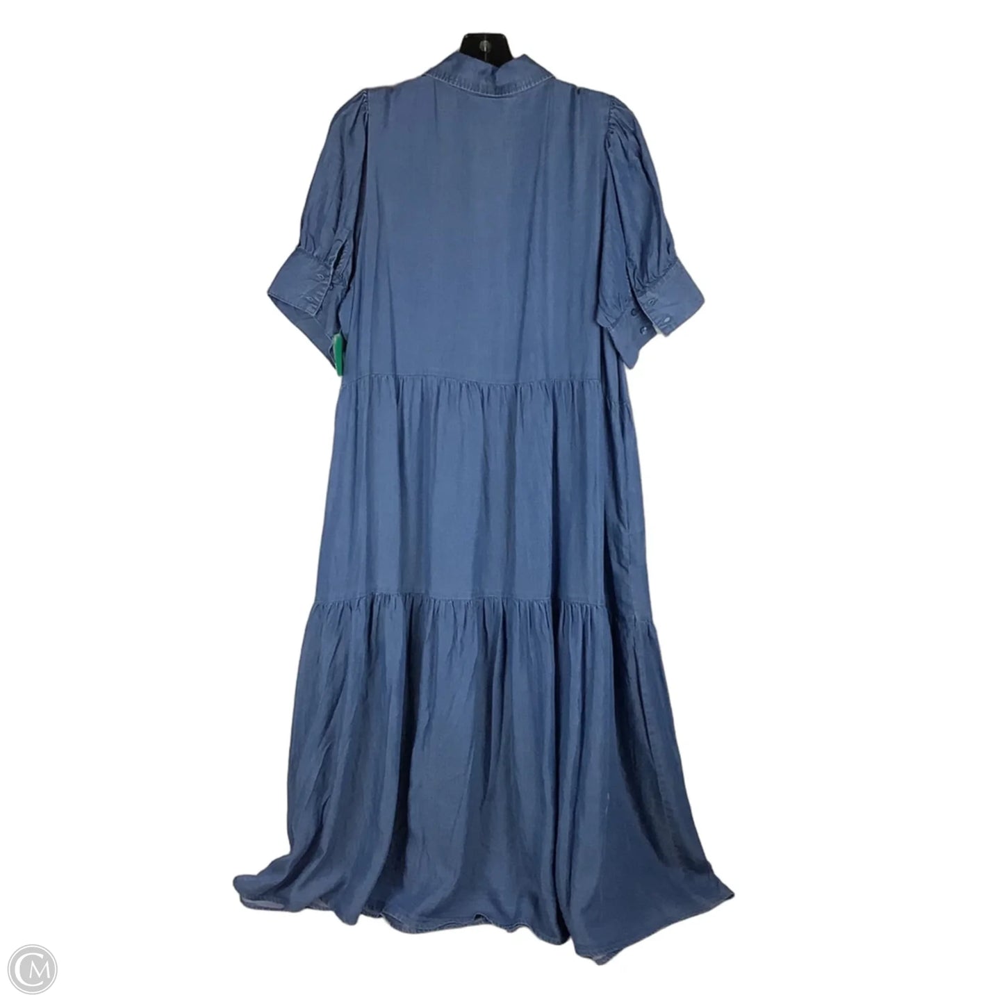 Dress Party Long By Crown And Ivy In Blue Denim, Size: Xl