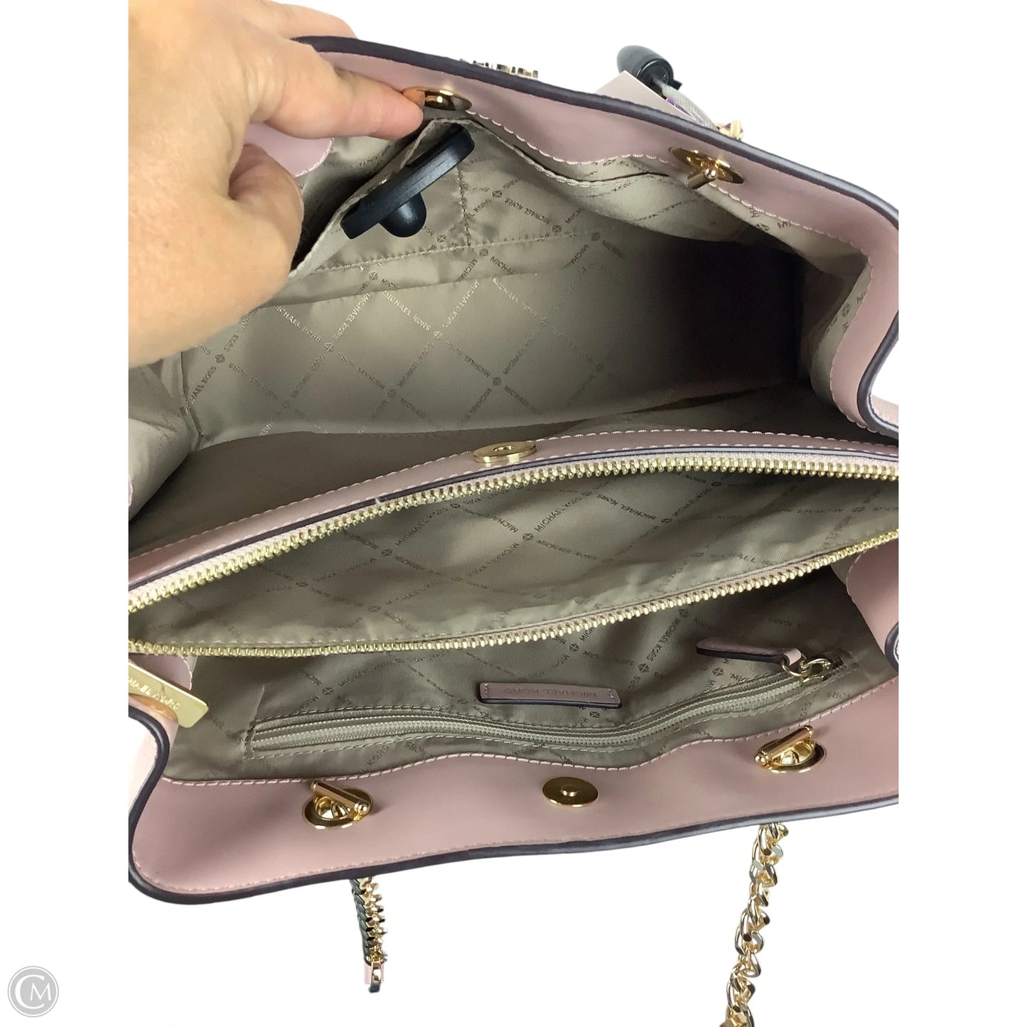 Handbag Designer By Michael Kors, Size: Medium