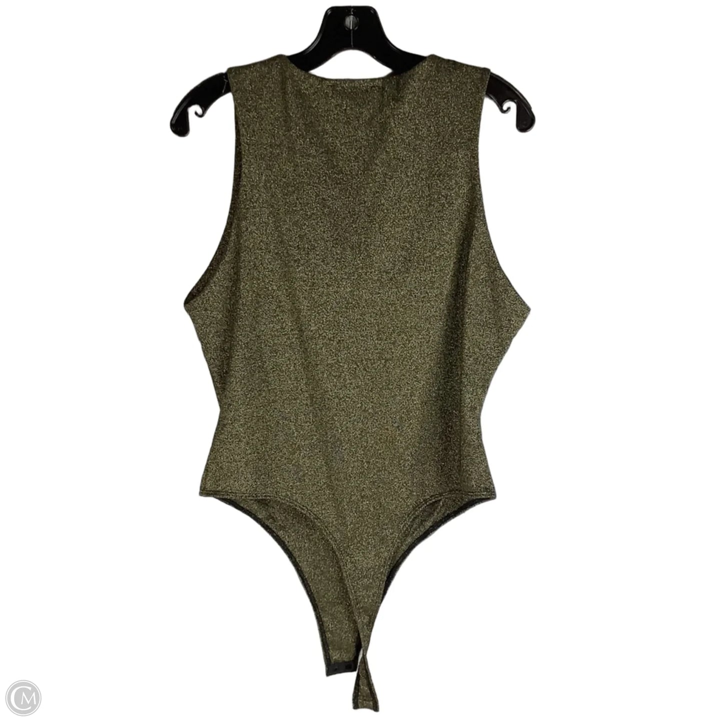 Bodysuit By Asos In Gold, Size: Xl (14)