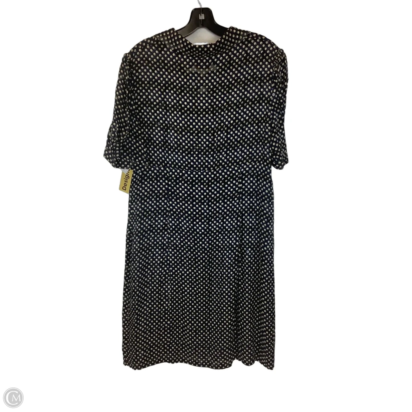 Dress Designer By Tory Burch In Polkadot Pattern, Size: 12