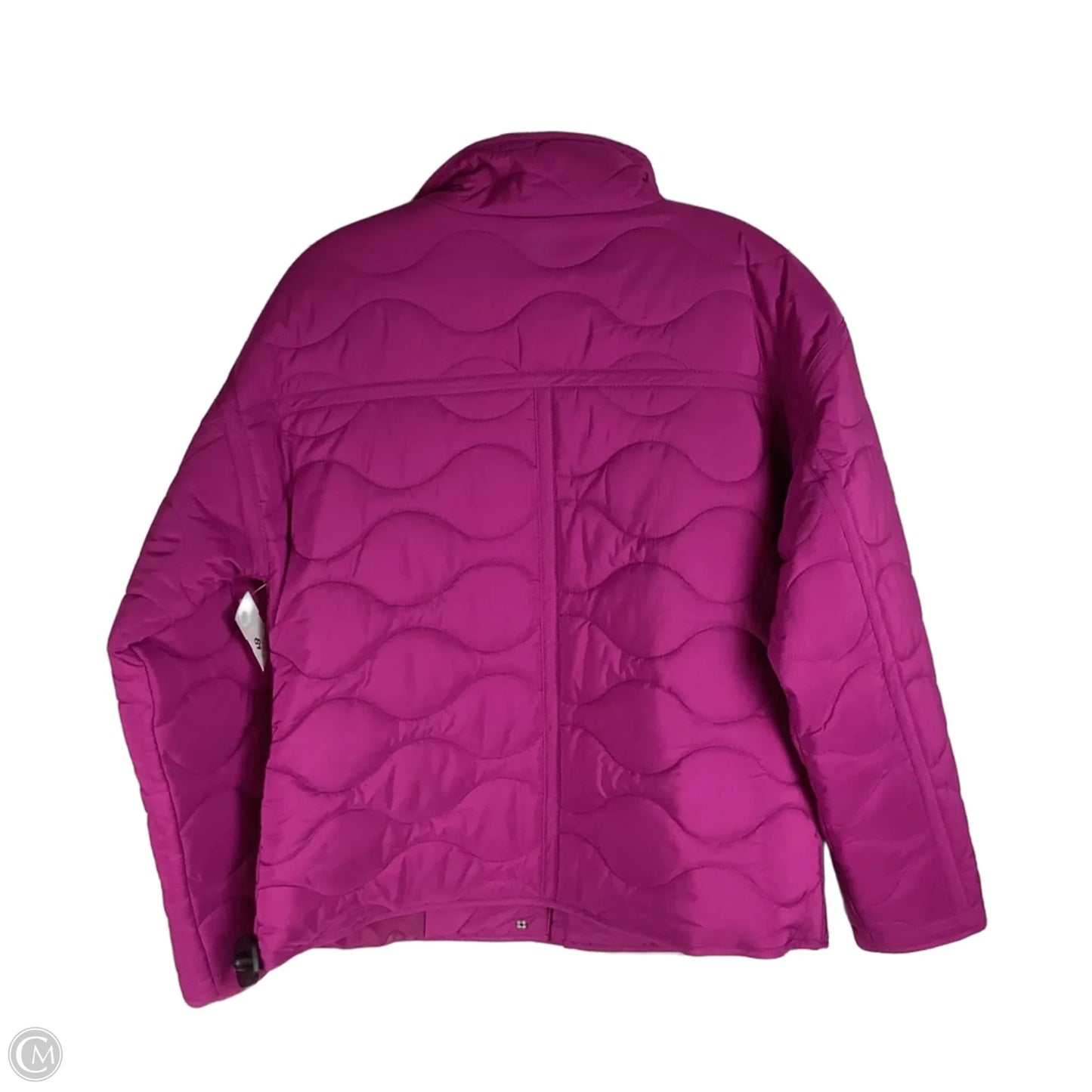 Coat Puffer & Quilted By Talbots In Purple, Size: S