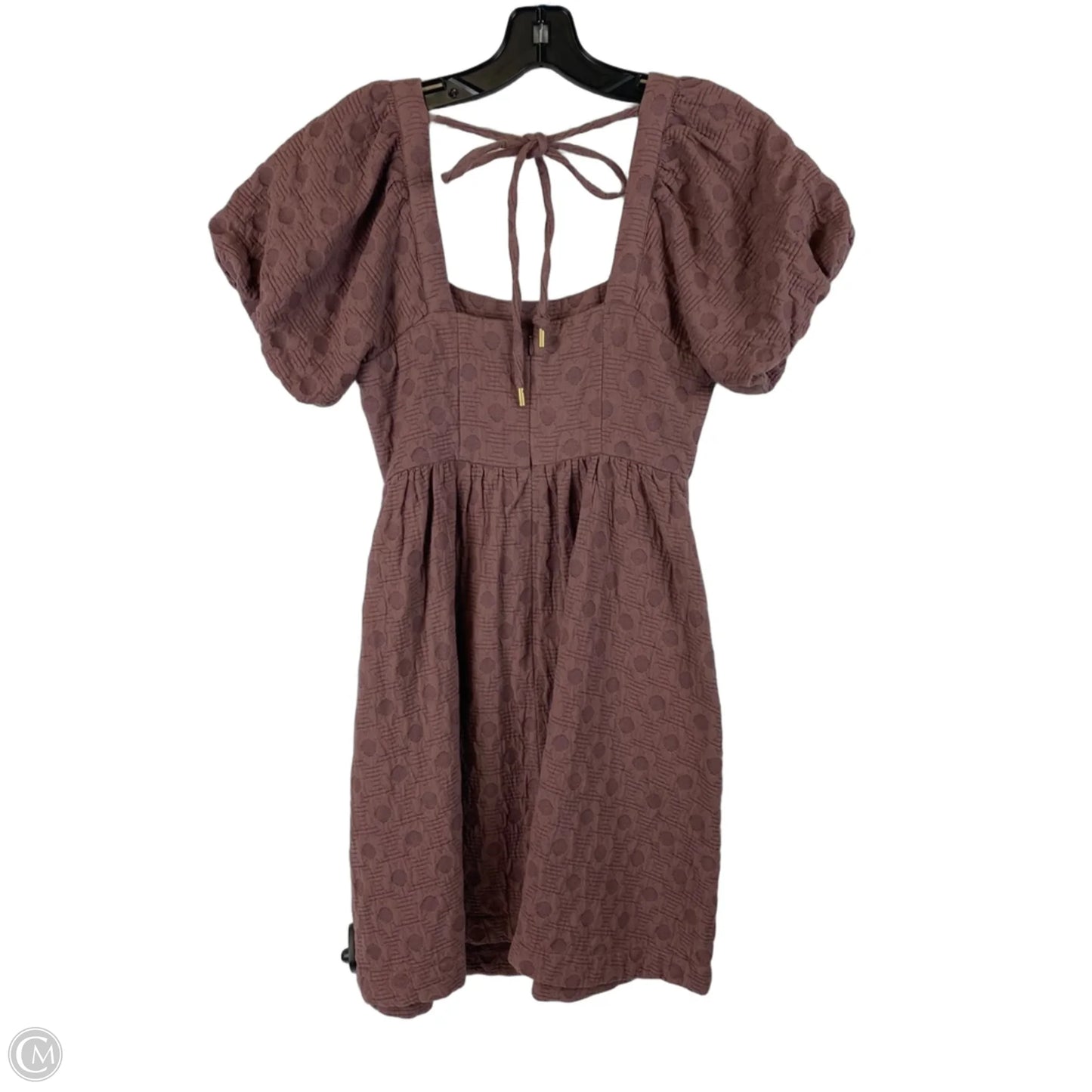 Dress Party Midi By Madewell In Purple, Size: Xs