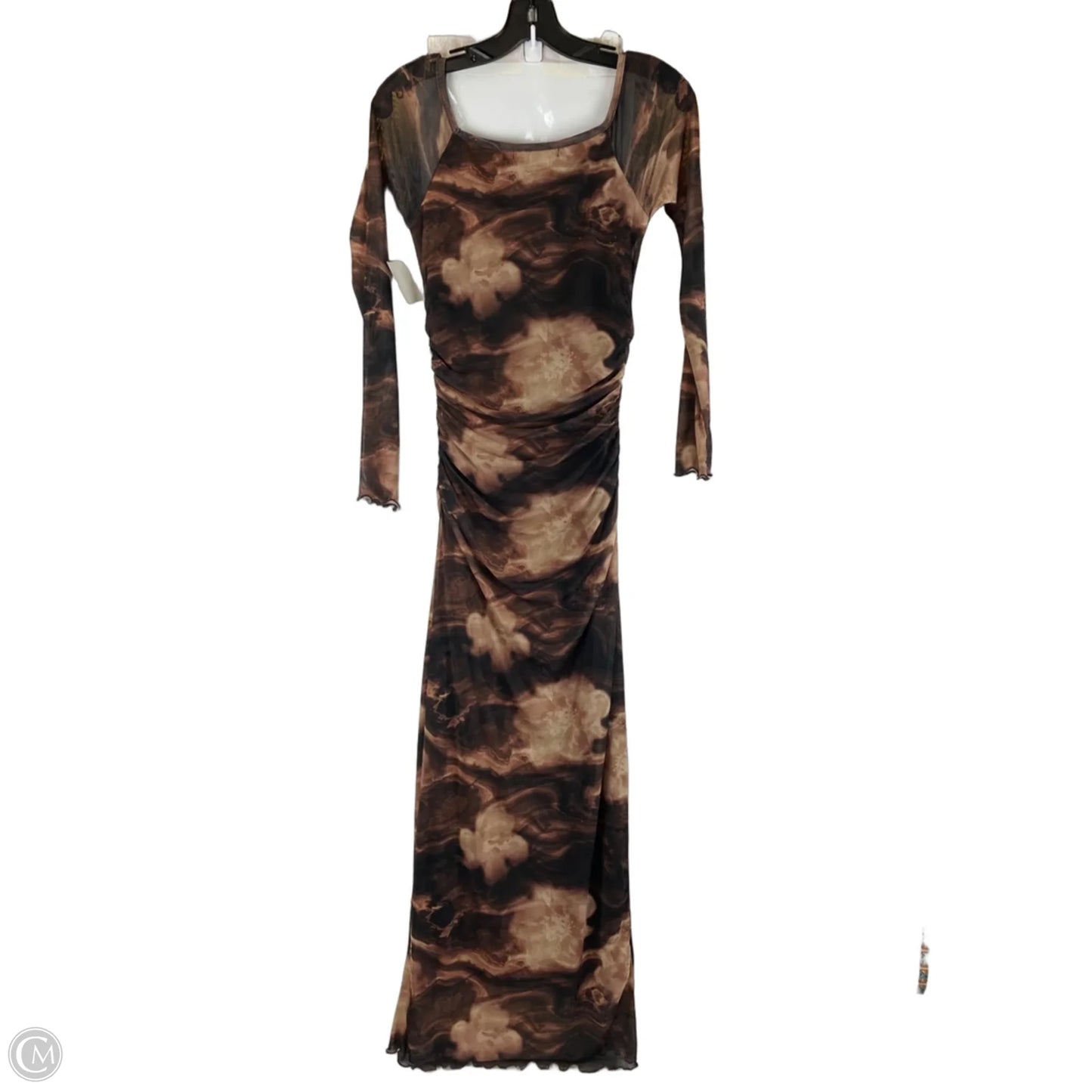 Dress Casual Maxi By Madden Girl In Black & Brown, Size: Xs