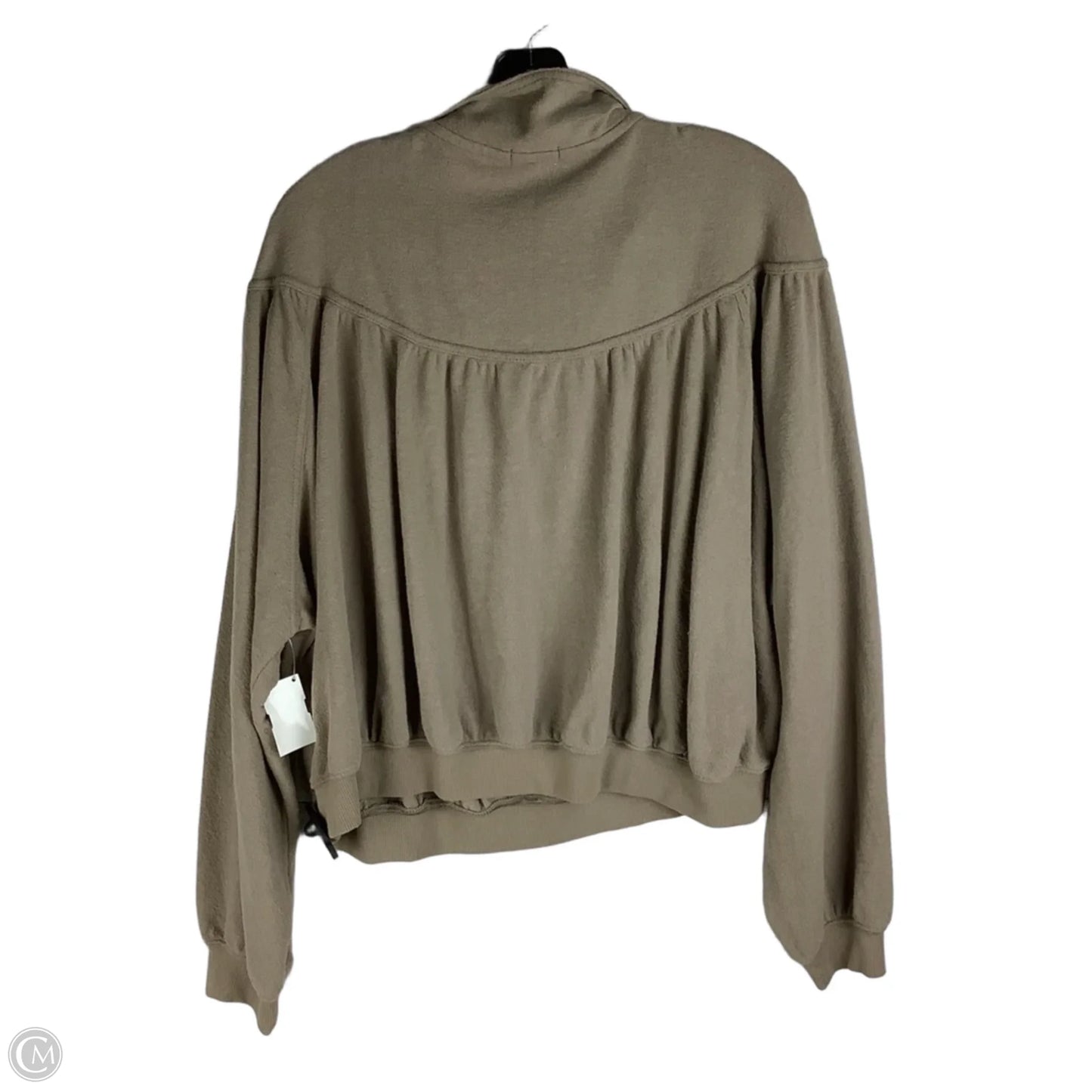 Sweatshirt Collar By Aerie In Brown, Size: M
