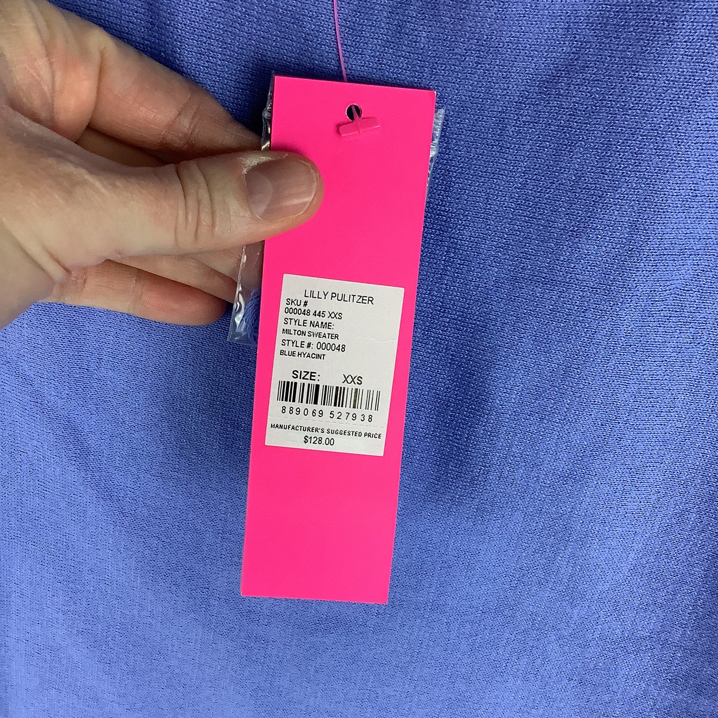 Sweater Designer By Lilly Pulitzer In Blue, Size: Xxs