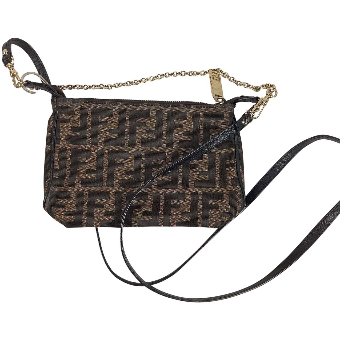 Crossbody Luxury Designer By Fendi, Size: Small