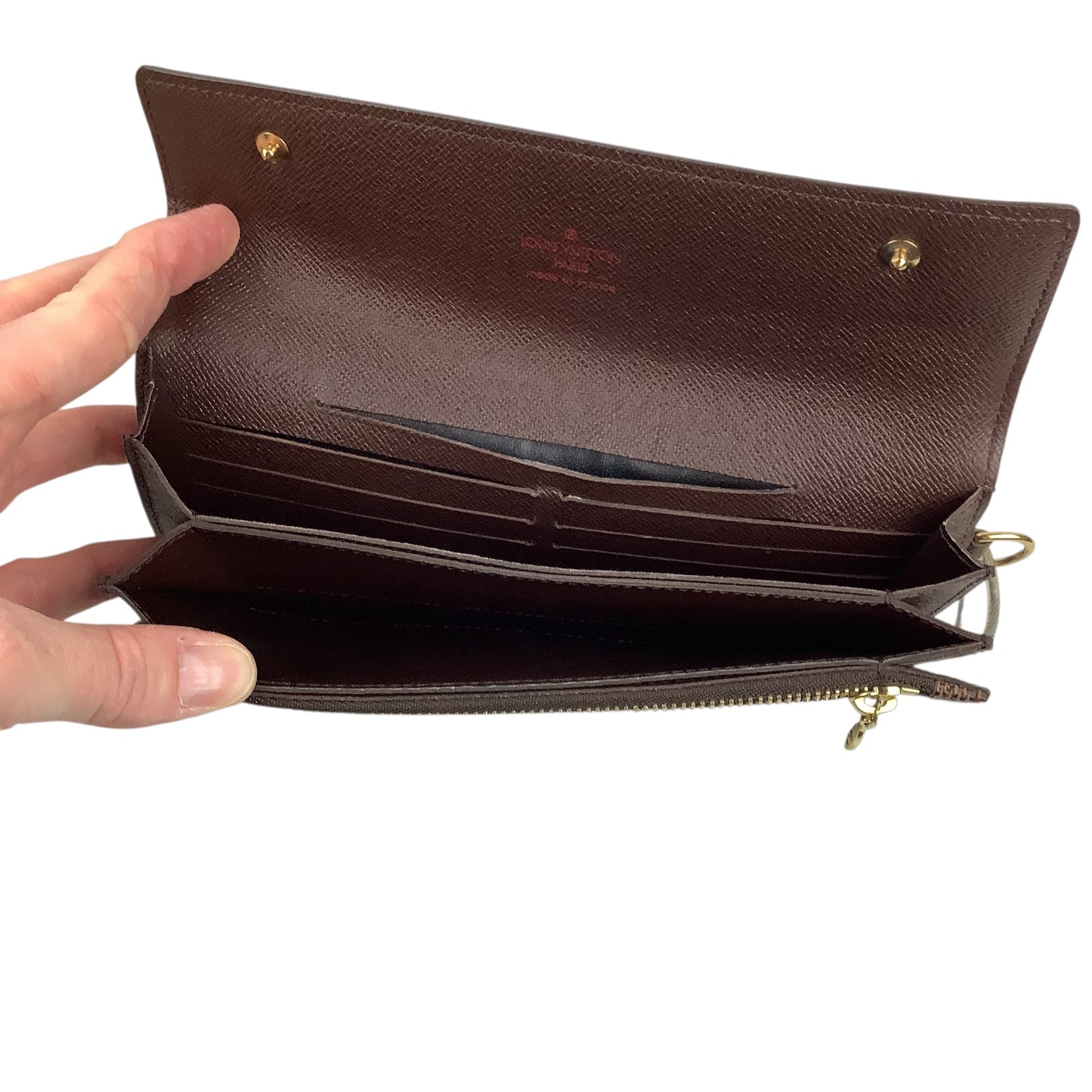 Wallet Luxury Designer By Louis Vuitton, Size: Medium