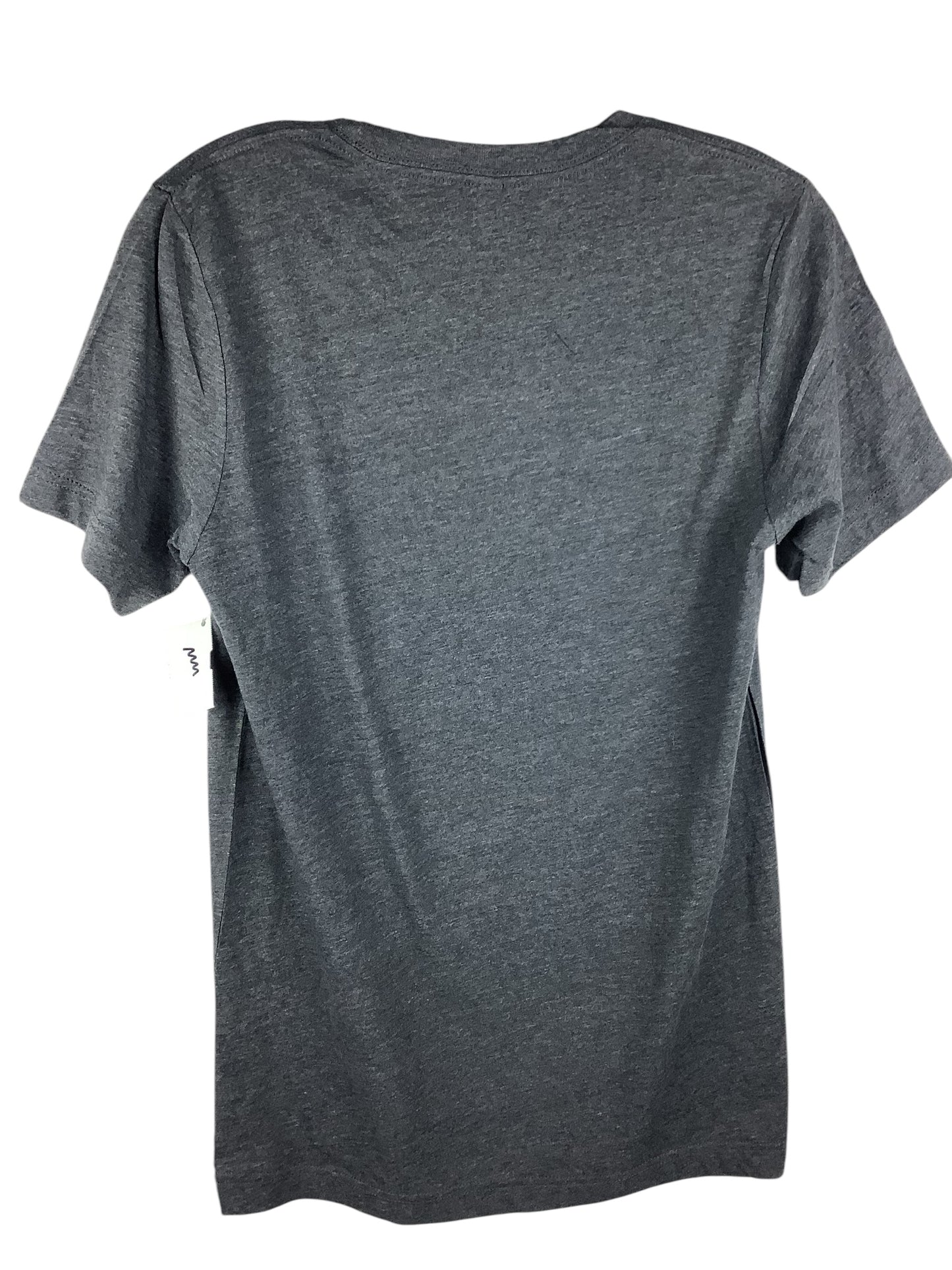 Top Short Sleeve Basic By Clothes Mentor In Grey, Size: S