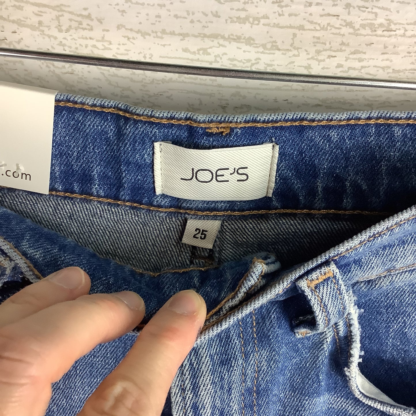 Jeans Straight By Joes Jeans In Blue Denim, Size: 2 (25)