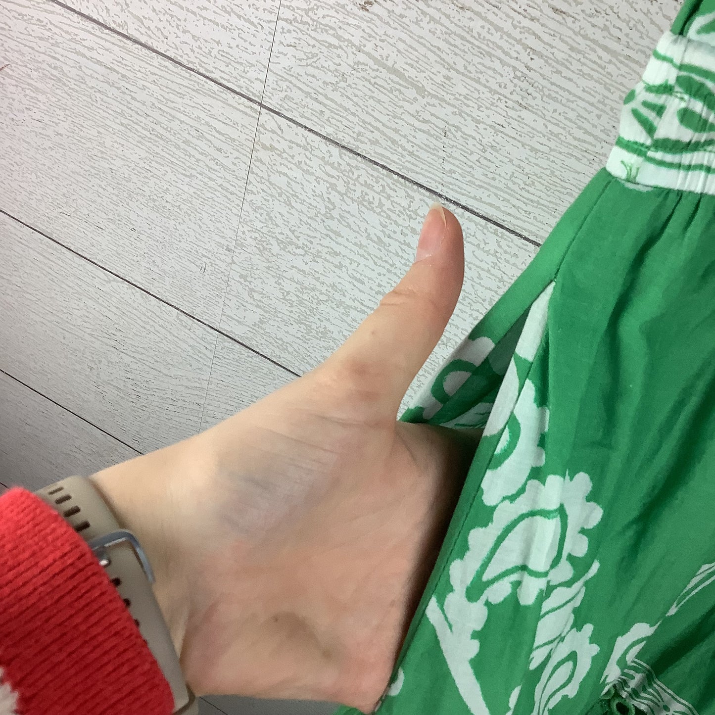 Dress Party Long By Farm Rio In Green, Size: S