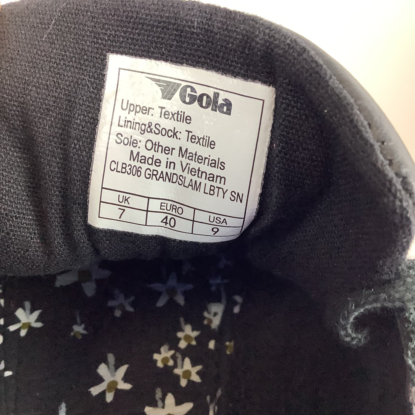 Shoes Sneakers By Gola In Black, Size: 9