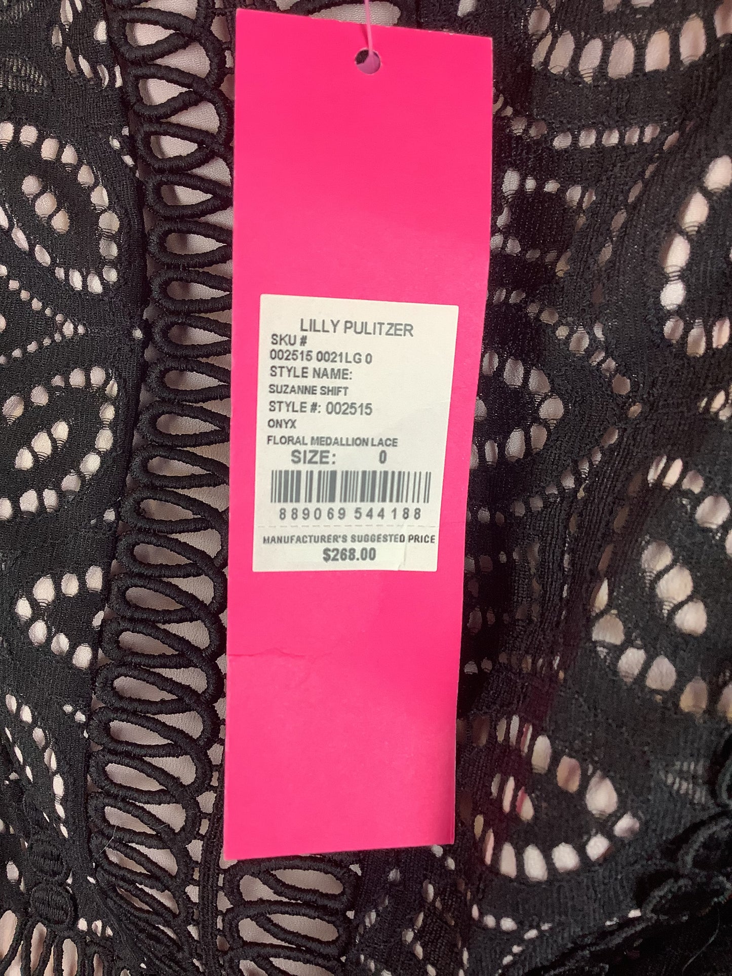 Dress Designer By Lilly Pulitzer In Black, Size: 0