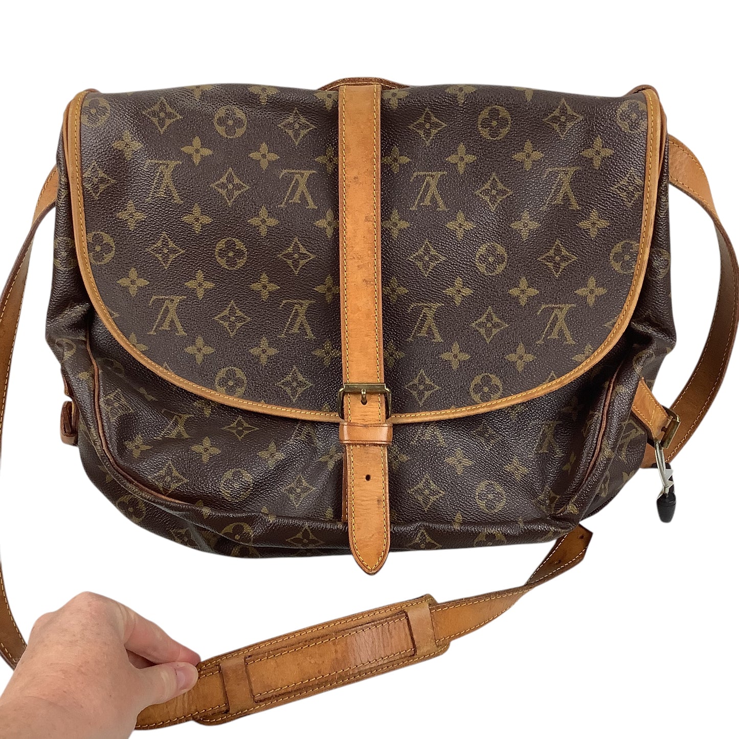 Handbag Luxury Designer By Louis Vuitton, Size: Medium
