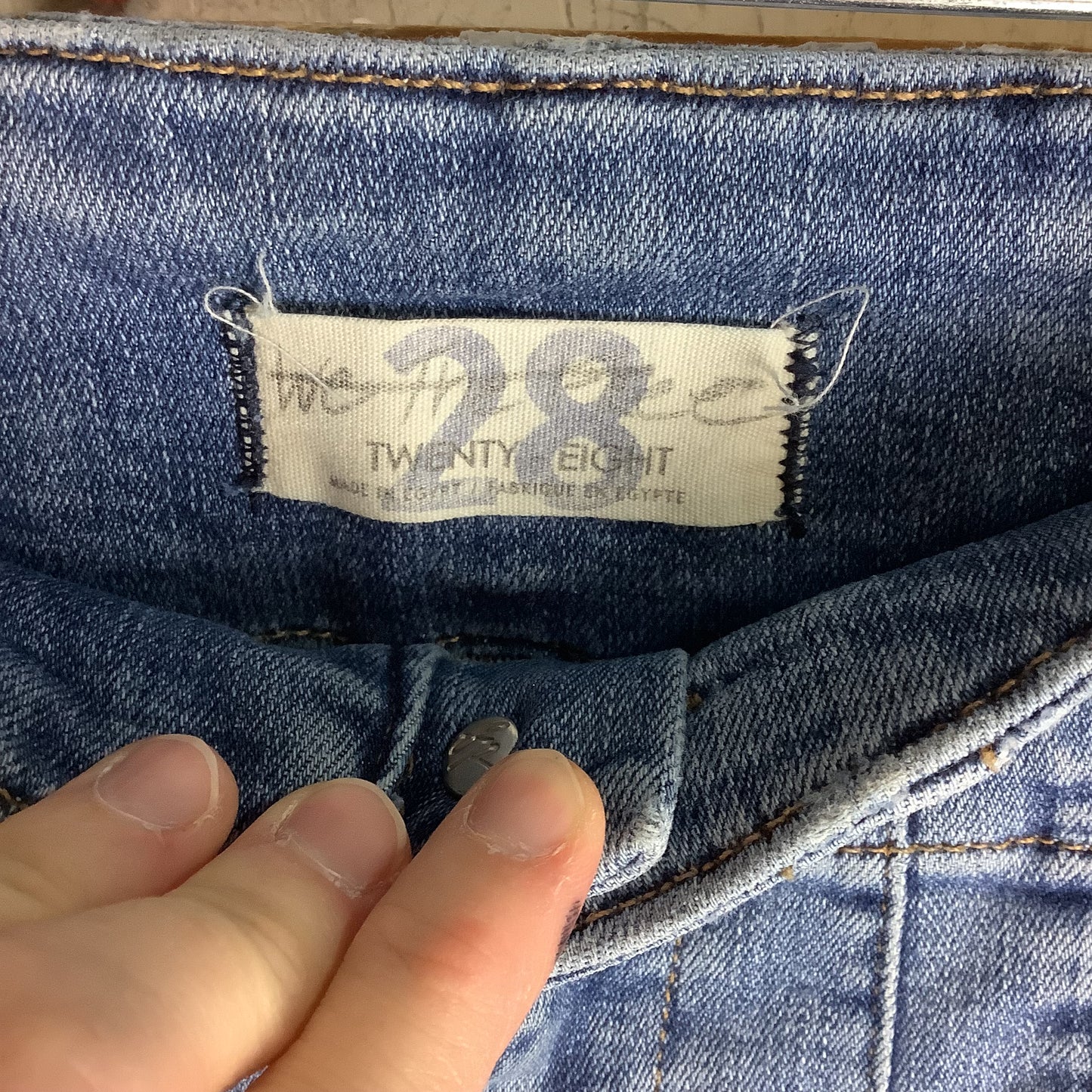 Jeans Flared By We The Free In Blue Denim, Size: 6 (28)