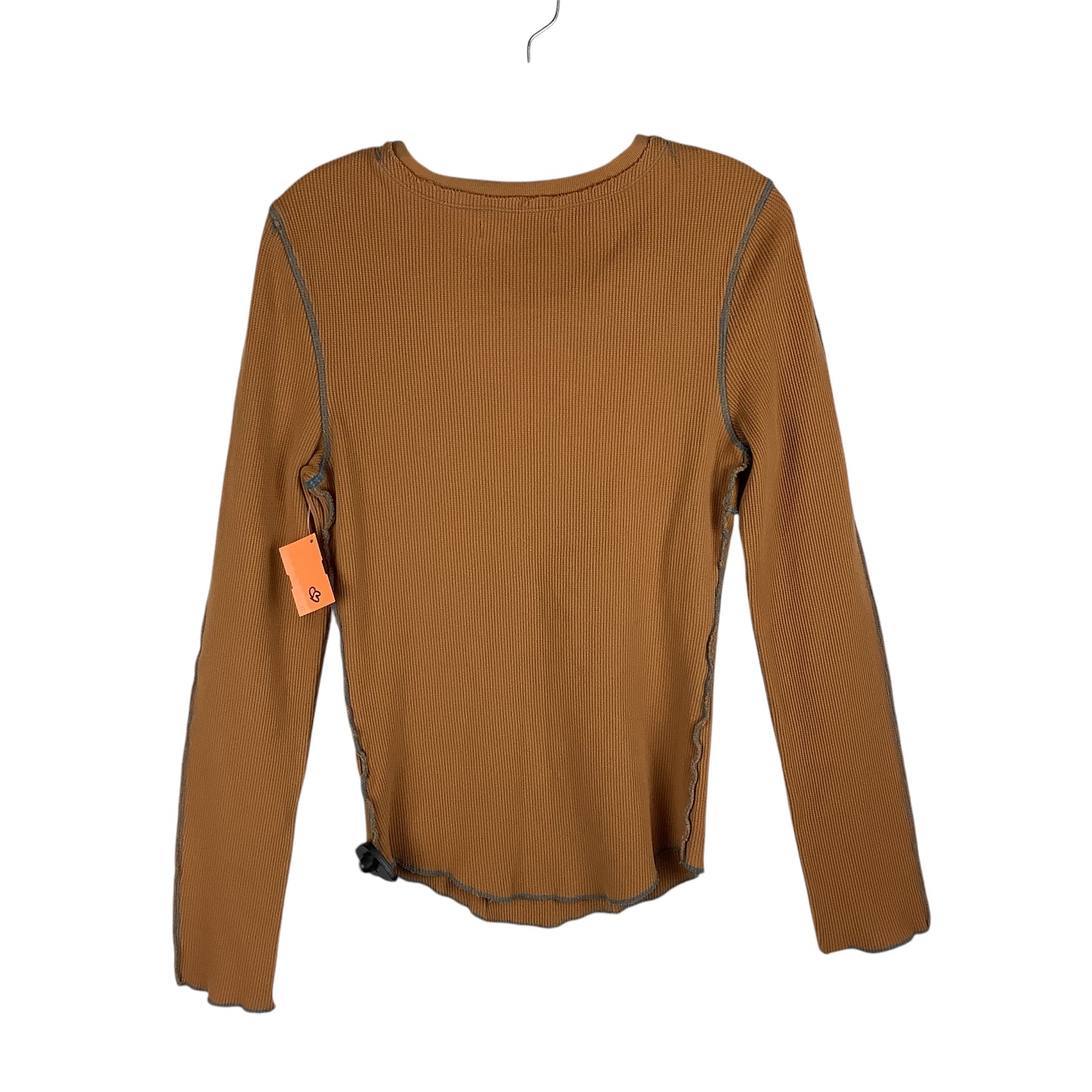 Top Long Sleeve By Urban Outfitters In Orange, Size: Xl