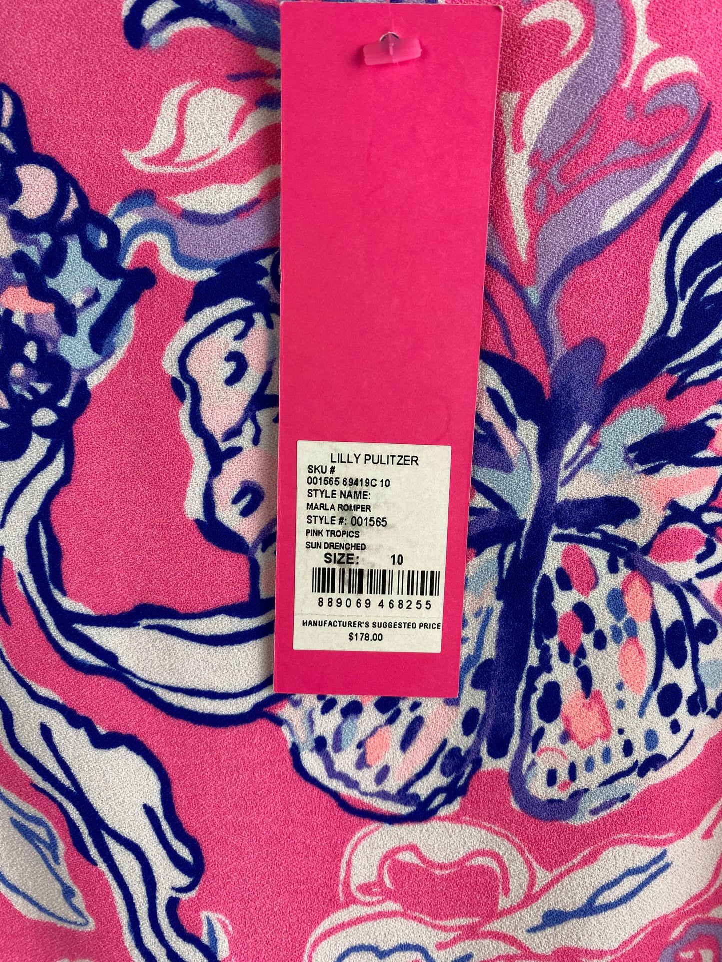 Dress Designer By Lilly Pulitzer In Pink, Size: 10