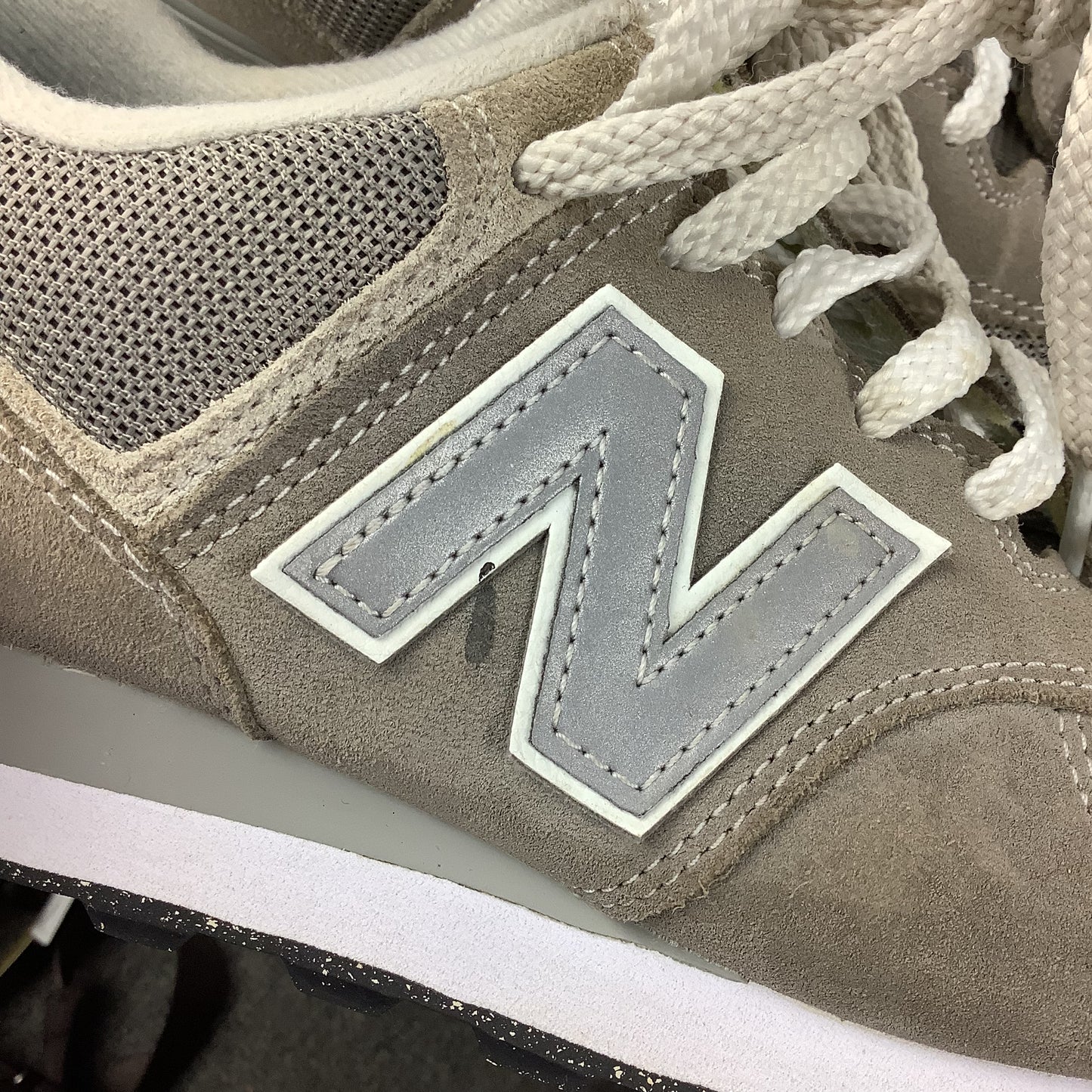 Shoes Sneakers By New Balance In Brownish Grey, Size: 9