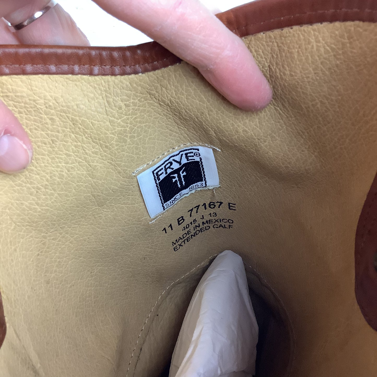 Boots Designer By Frye In Brown, Size: 11