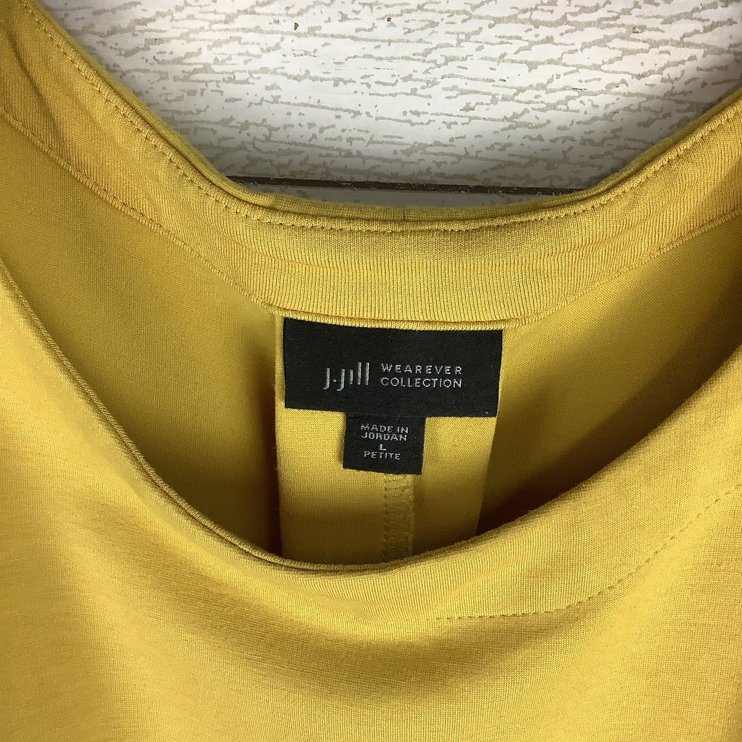 Dress Casual Midi By J. Jill In Yellow, Size: Lp