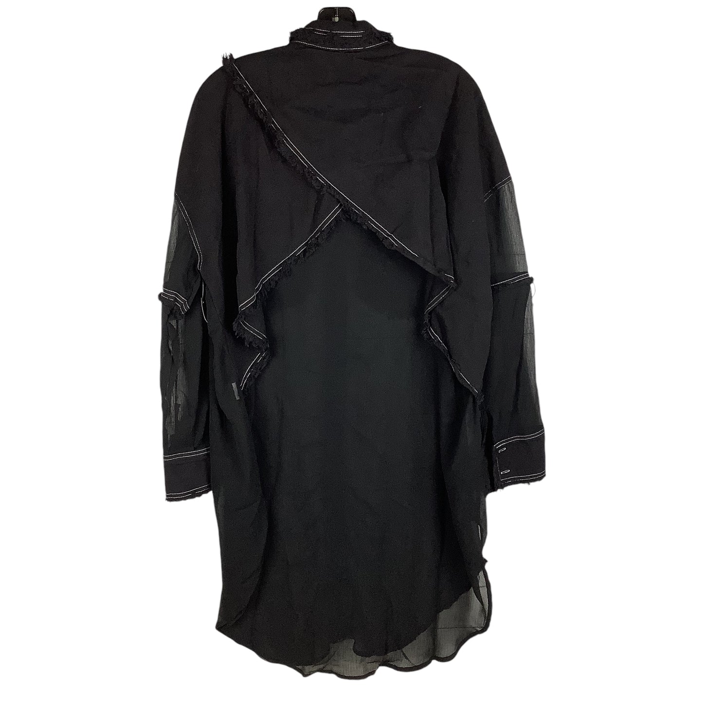 Top Long Sleeve By Clothes Mentor In Black, Size: Xxl (44)