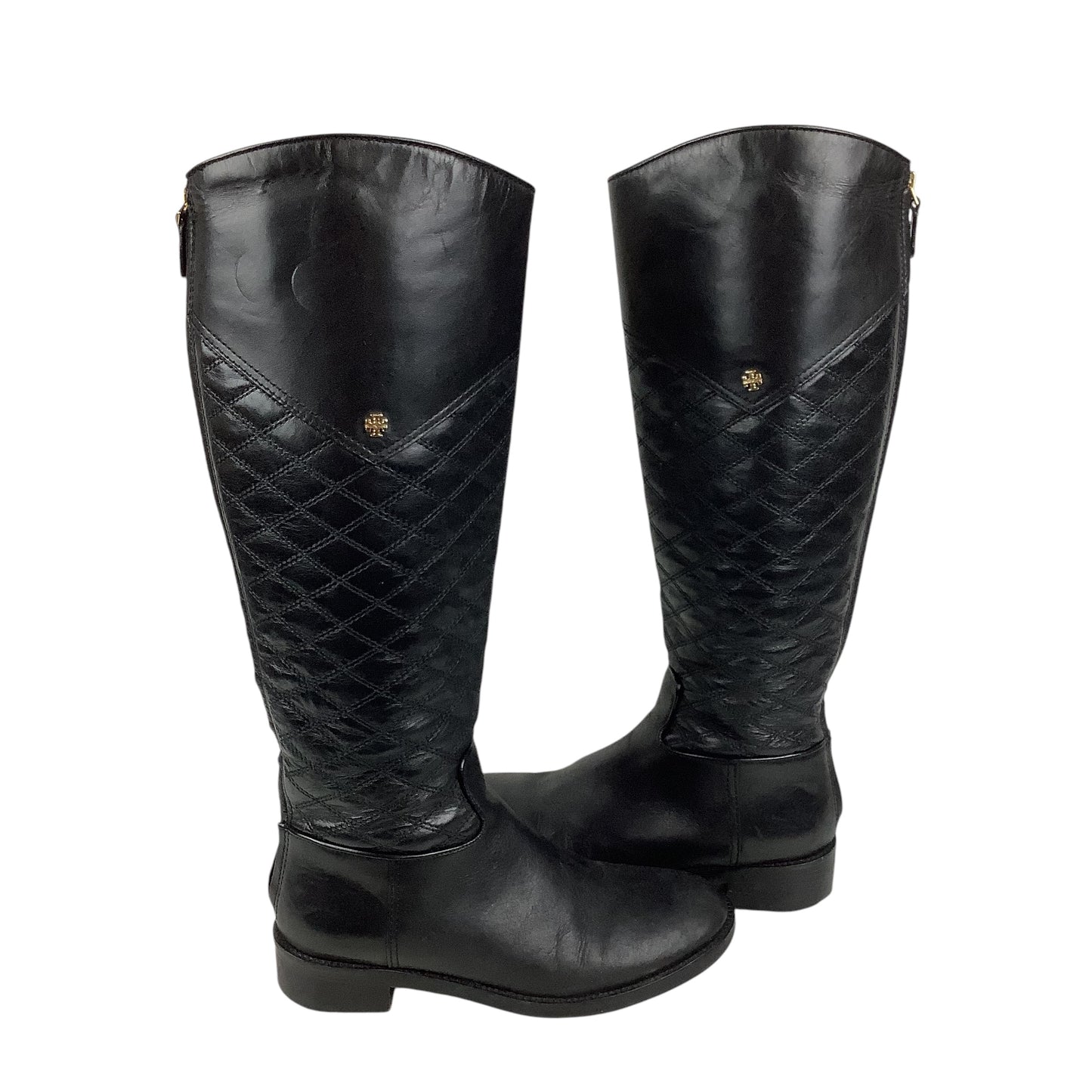 Boots Designer By Tory Burch In Black, Size: 7.5