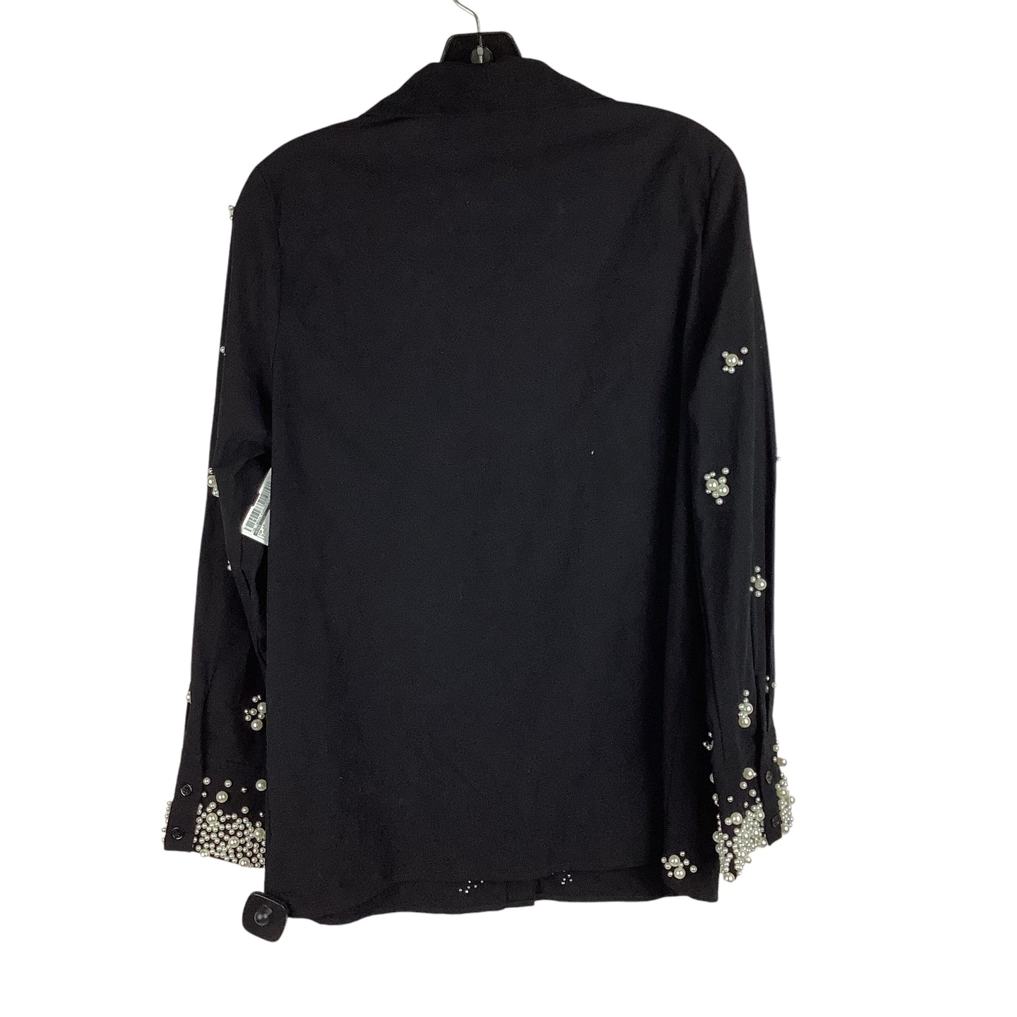 Top Long Sleeve By Bibi In Black, Size: S