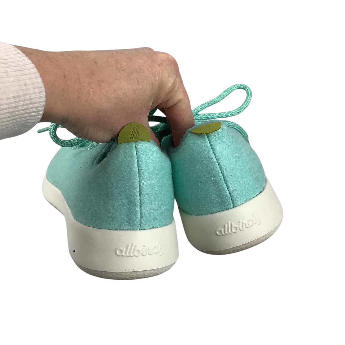 Shoes Athletic By Allbirds In Aqua, Size: 8