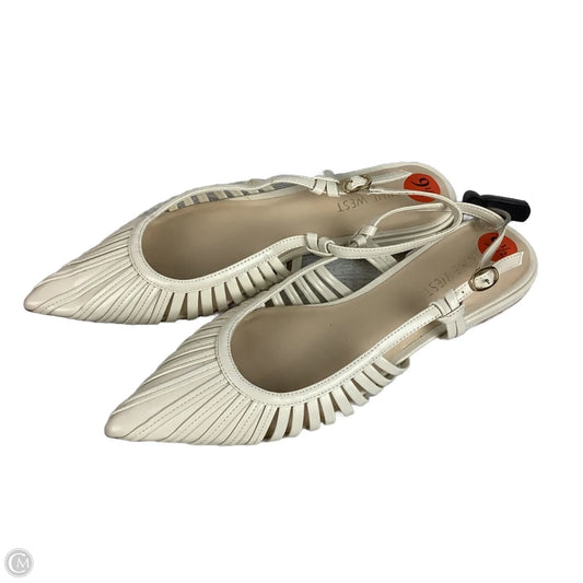 Shoes Flats By Nine West In Cream, Size: 9.5