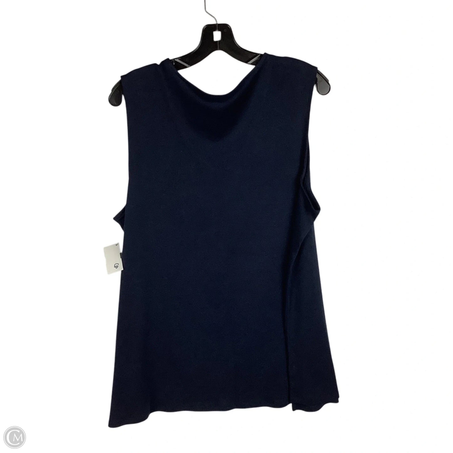 Top Sleeveless Basic By J. Jill In Blue, Size: 2x
