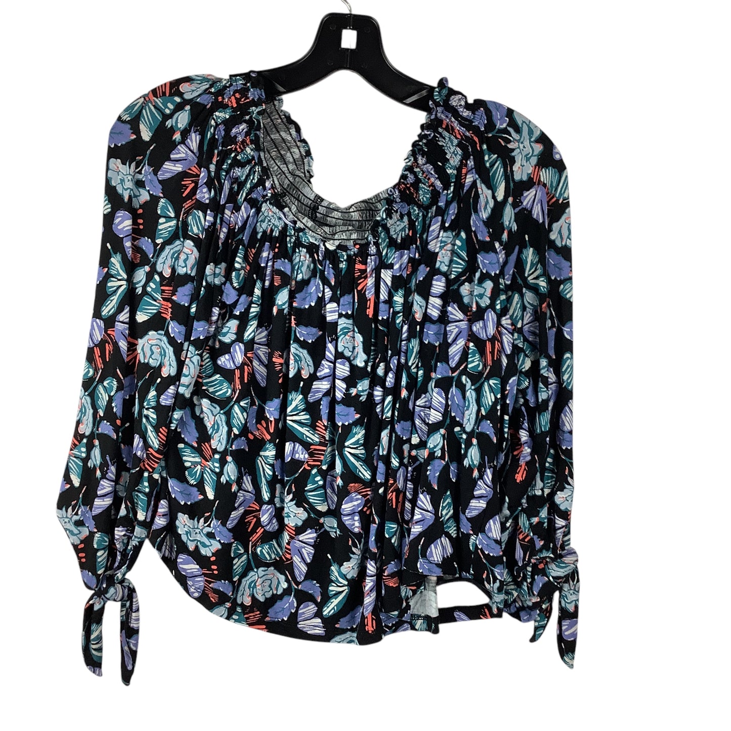 Top Long Sleeve By We The Free In Floral Print, Size: S