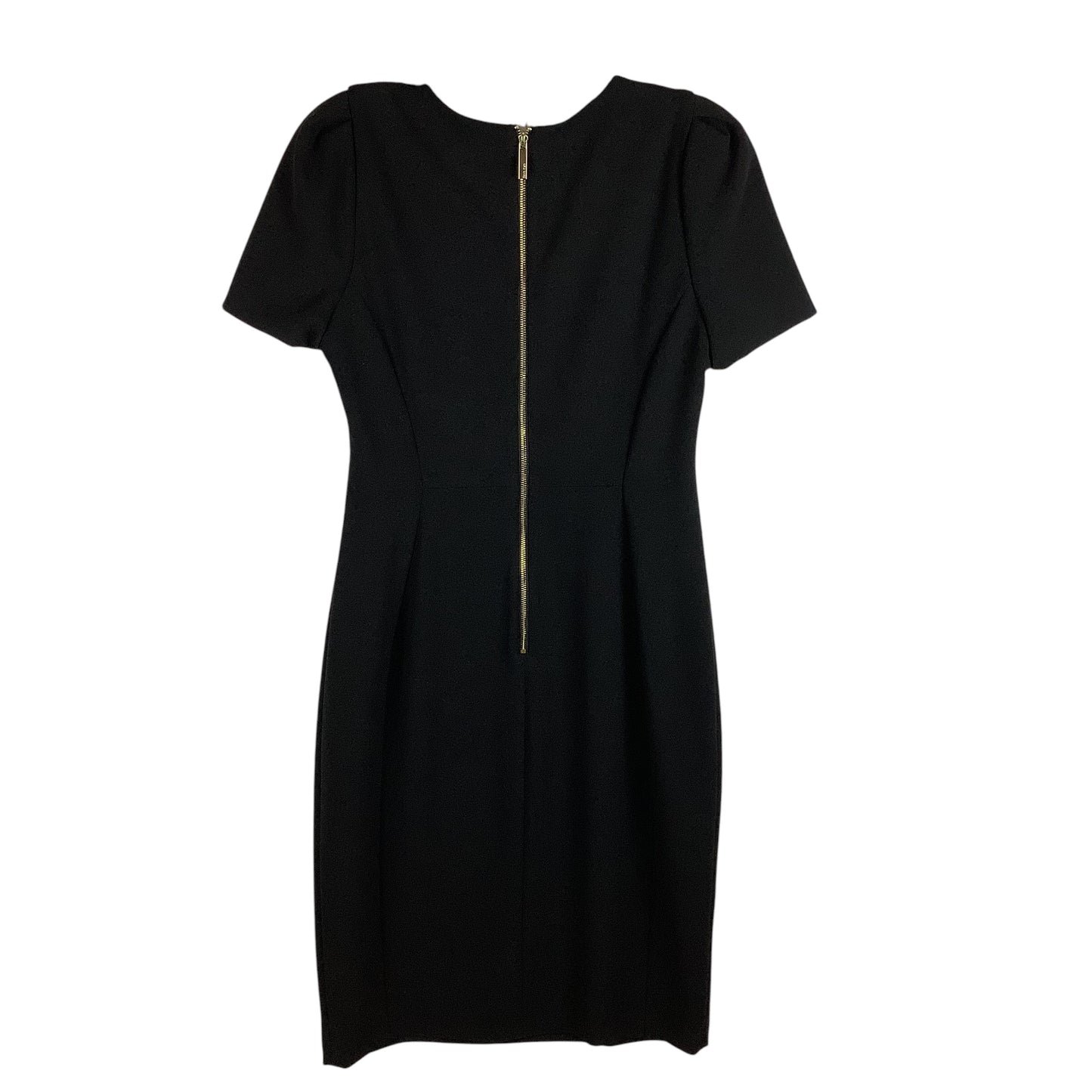 Dress Work By Calvin Klein In Black, Size: 10