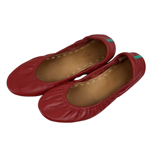 Shoes Designer By Tieks In Red, Size: 7