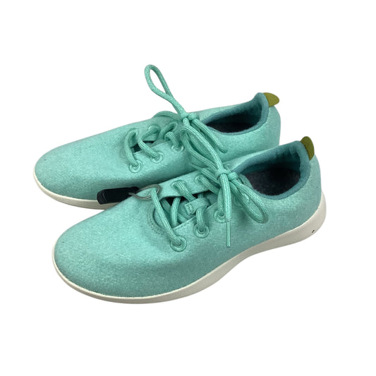 Shoes Athletic By Allbirds In Aqua, Size: 8