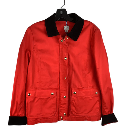 Jacket Other By J. Crew In Red, Size: S