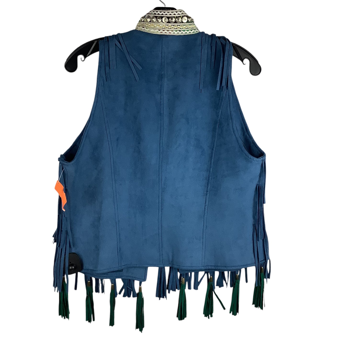 Vest Other By Christina In Blue, Size: L