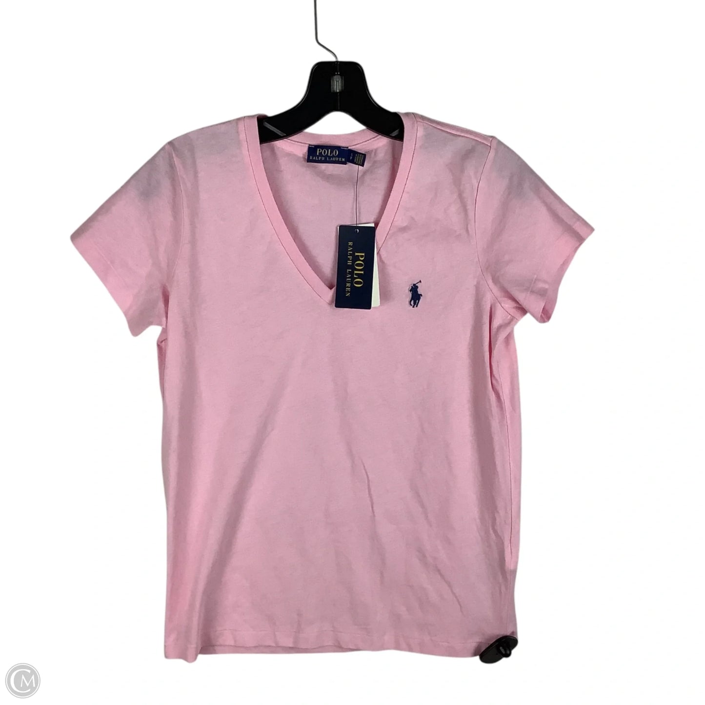 Top Short Sleeve Basic By Polo Ralph Lauren In Pink, Size: S