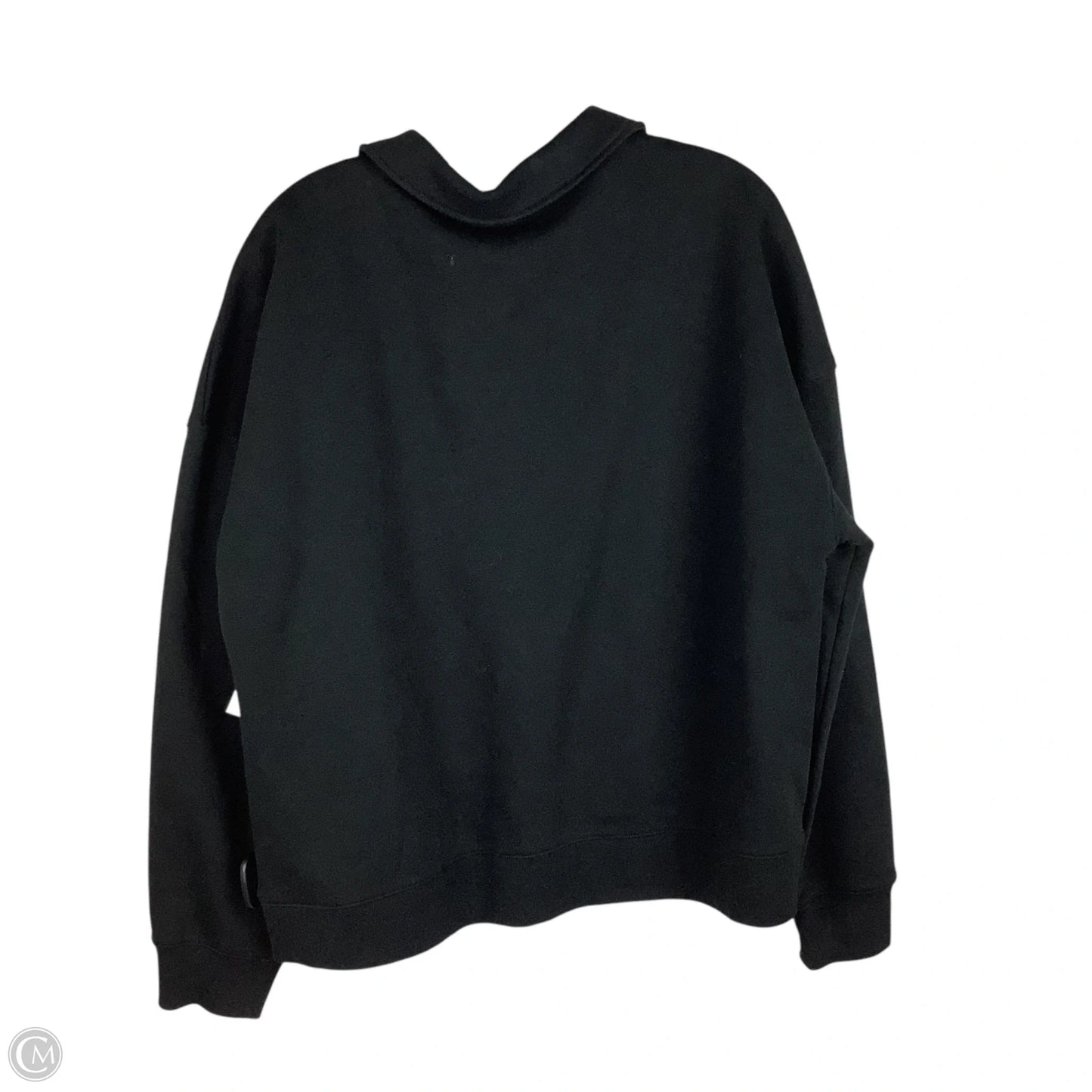 Top Long Sleeve By Banana Republic In Black, Size: Xl